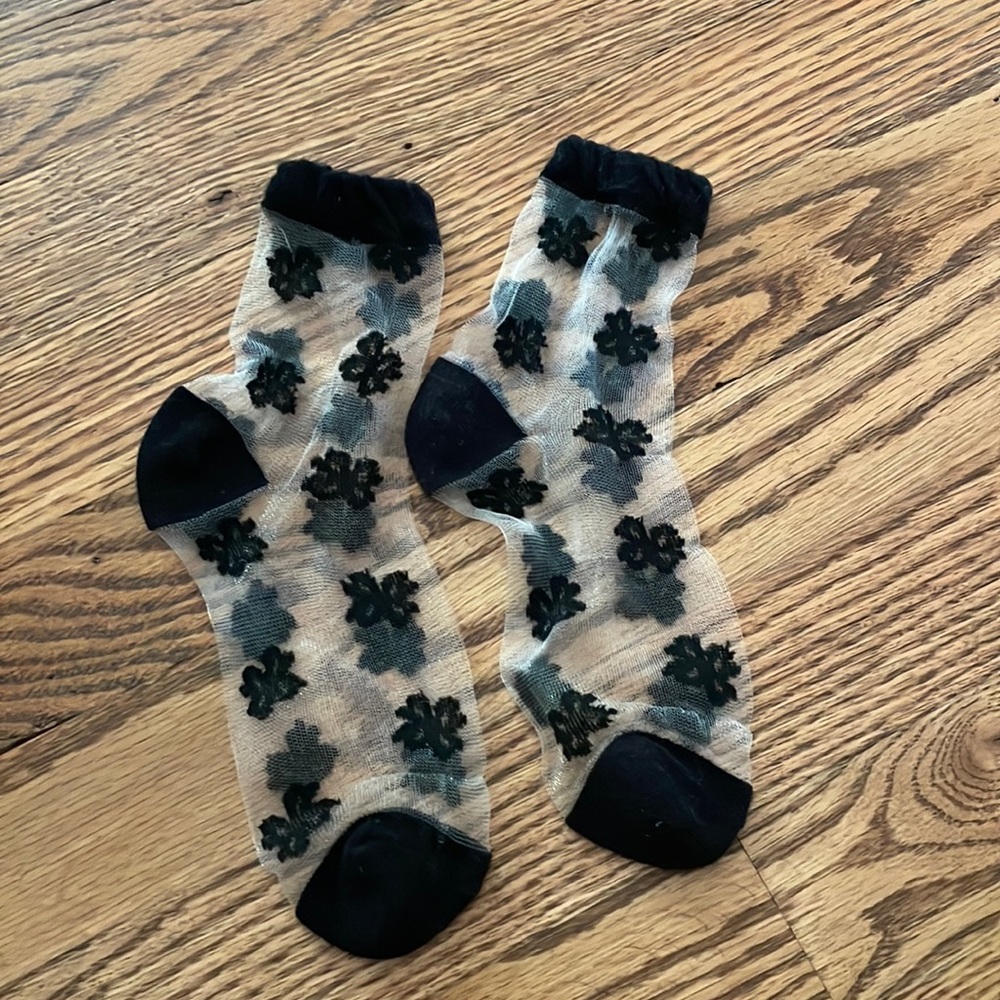 Janie and Jack sheer socks